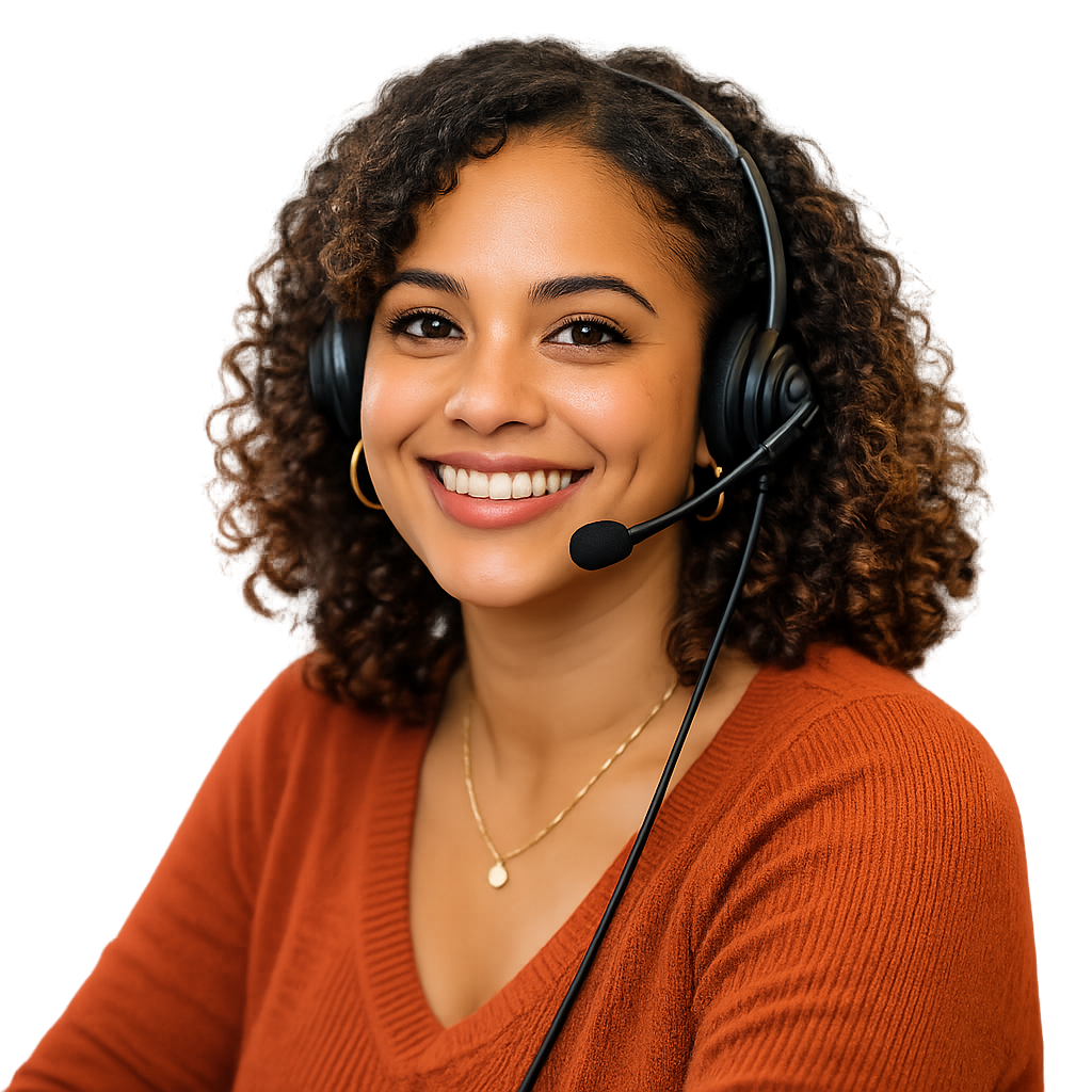 Friendly Web Health Concepts support agent ready to help